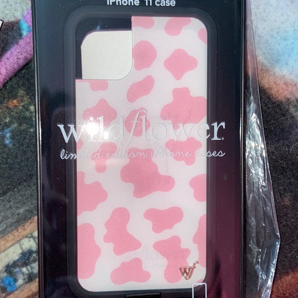 iPhone 11 case wildflower pink moo